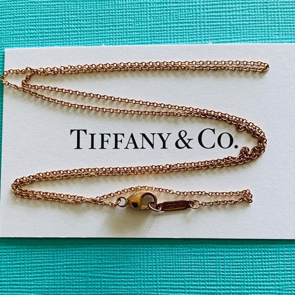 Tiffany Co Rubedo chain 18” new in box - Picture 4 of 4